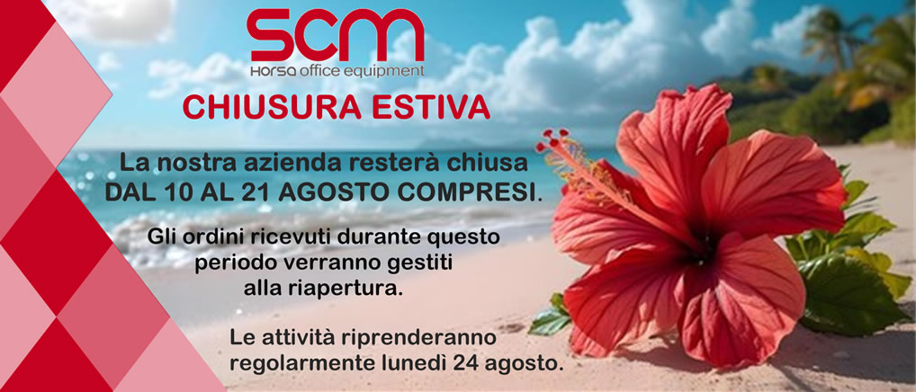 Chiusura estiva